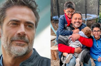 "Lo encuentro igual a Pedro": Negan de "The Walking Dead" dedicó un saludo a los hijos de Pedro Ruminot