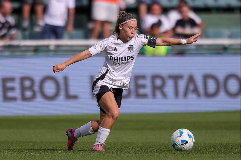 Yanara Aedo, capitana de Colo Colo. Foto: Prensa Conmebol.