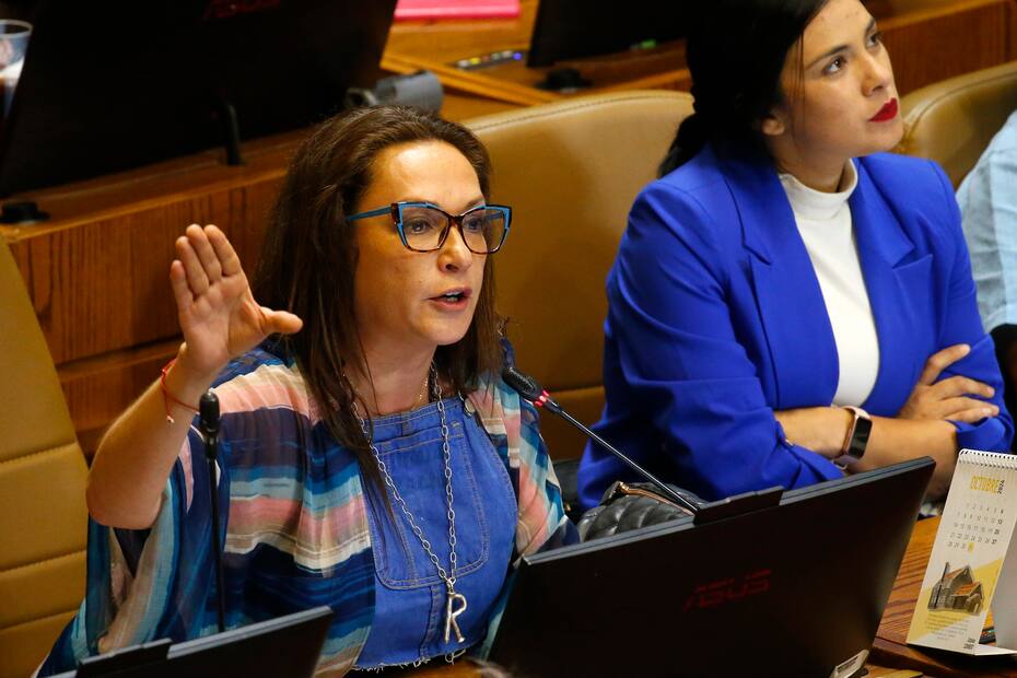 Valparaiso, 29 de enero de 2024
Marisela Santibanez durante la Sesion de la Camara de Diputados
Sebastian Cisternas/Aton Chile