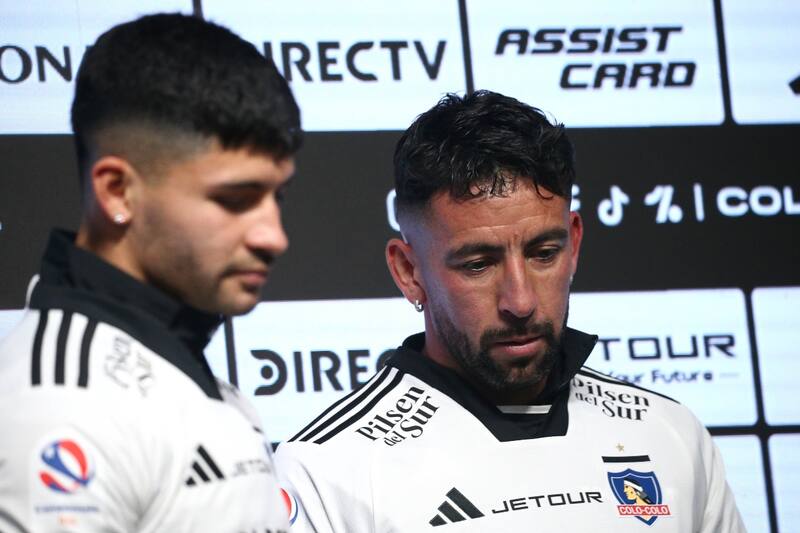 y Cristián Riquelme fueron presentados en Colo Colo.