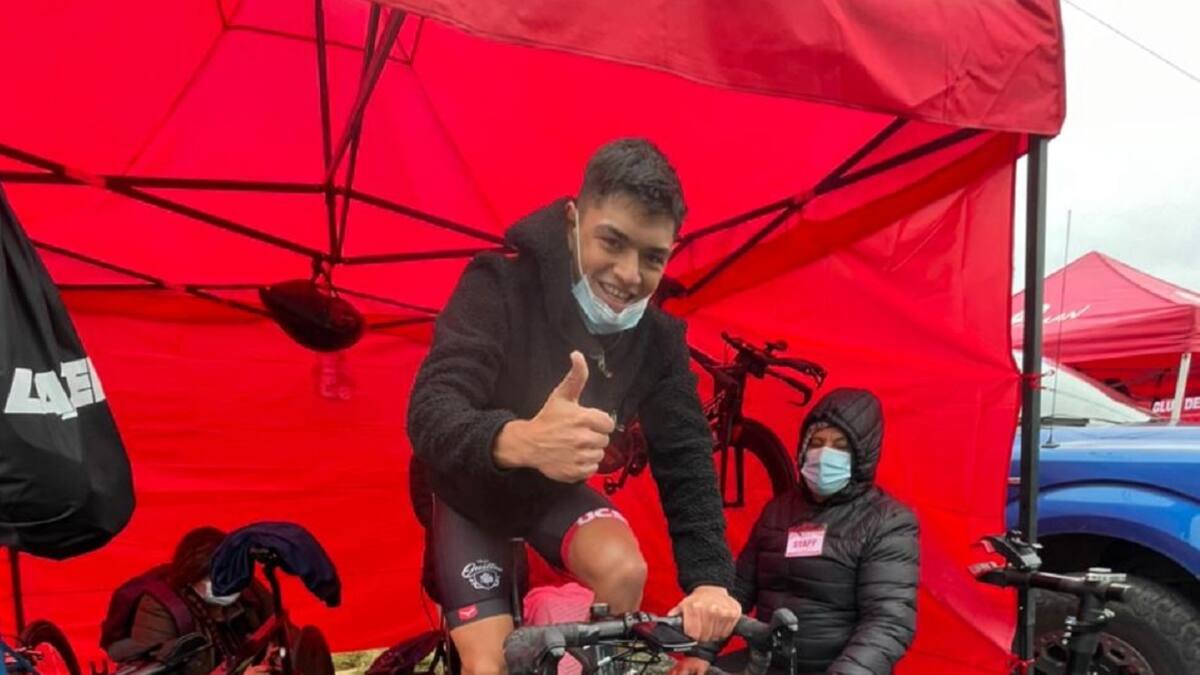 La "joya" del ciclismo nacional que se prepara con Robinson Méndez