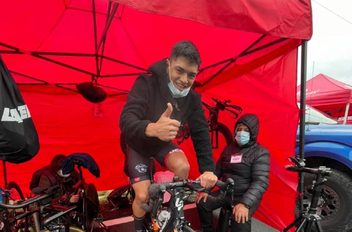 La "joya" del ciclismo nacional que se prepara con Robinson Méndez