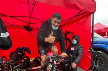 La "joya" del ciclismo nacional que se prepara con Robinson Méndez
