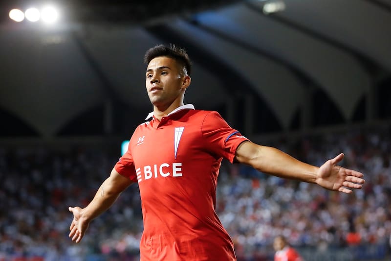 El delantero de la UC fue destacado por Rodrigo Pérez.
Felipe Zanca/Photosport