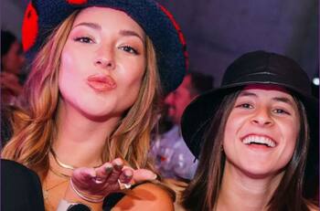 Bailaron hasta la madrugada: Kel Calderón disfrutó de divertido carrete con Teresita Commentz y su pololo