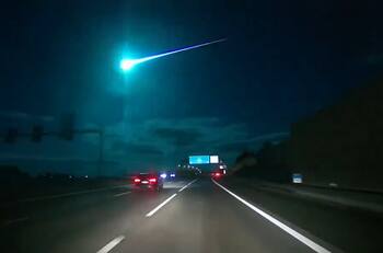 Video | Meteorito sorprendió iluminando los cielos de Portugal y España
