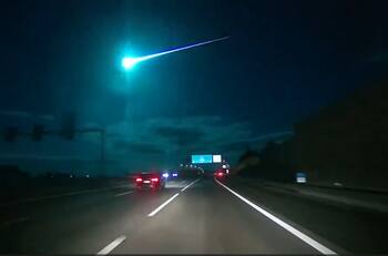 Video | Meteorito sorprendió iluminando los cielos de Portugal y España