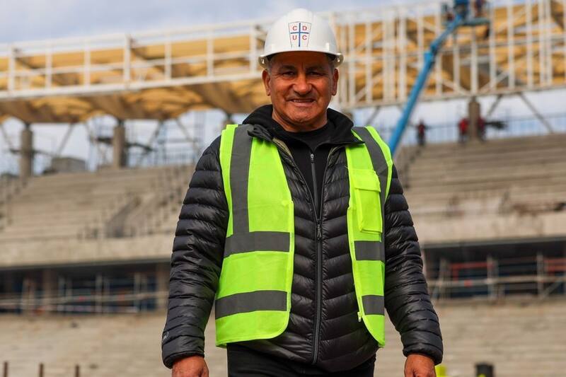 visitó San Carlos de Apoquindo. Cruzados.