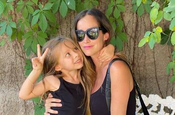 La increíble interacción entre Titi Aguayo y Sofía, la hija que viene en su vientre