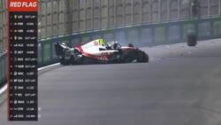 VIDEO | Mick Schumacher protagonizó un violento accidente en el GP de Arabia Saudita