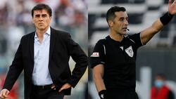 Gustavo Quinteros: "Nos dirige este árbitro que no sé si es malo o cobra a propósito en contra de Colo Colo"