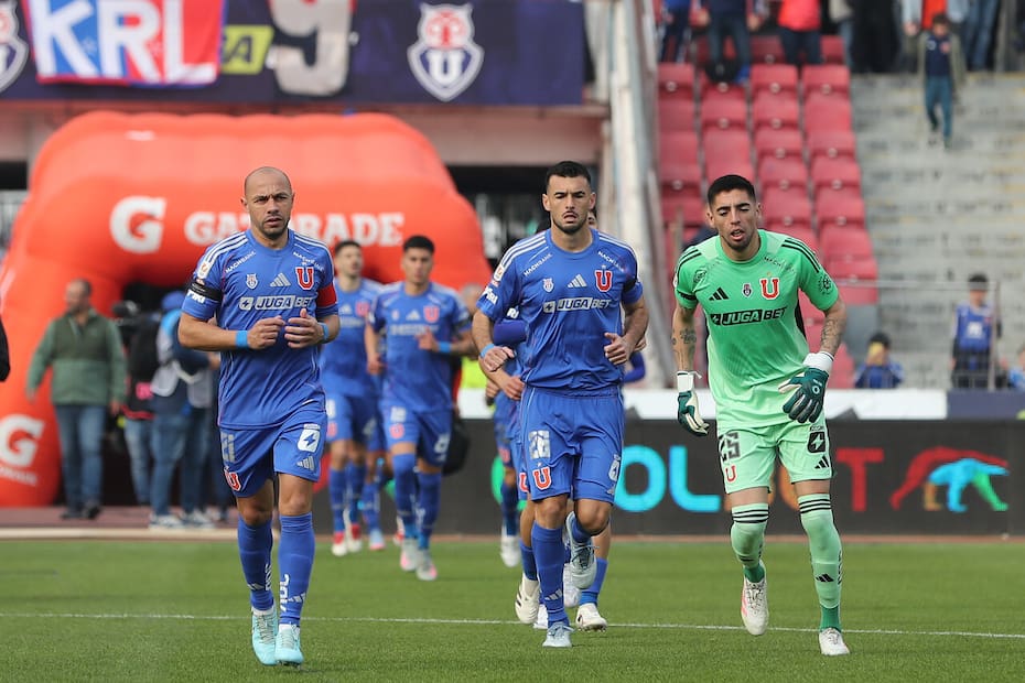 Los azules saliendo desde el sector Andes. Foto: Aton.