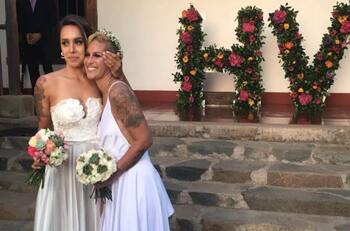 “Eres el amor de mi vida”: El romántico mensaje de María Jimena Pereyra a su esposa, Tania García
