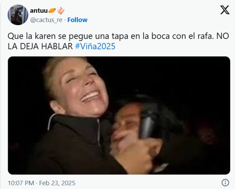 criticaron a Rafael Araneda en la primera noche del Festival de Viña 2025.