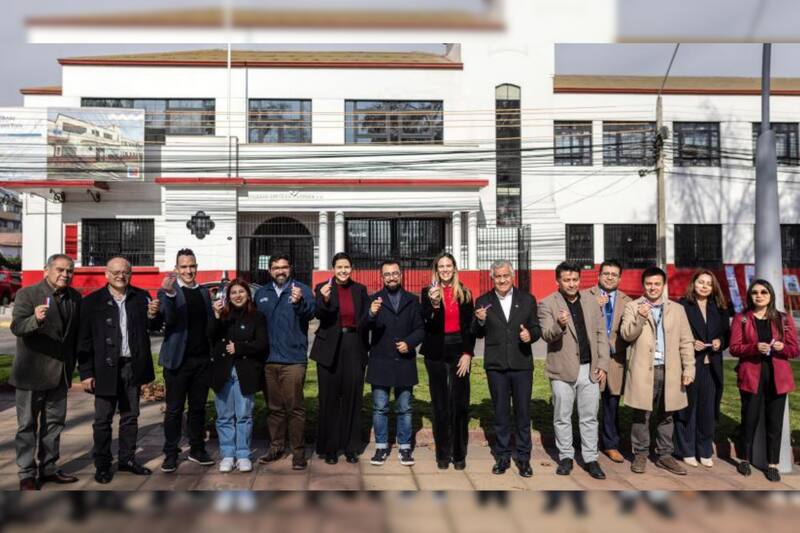 Dieron inicio a las obras de mejoramiento de dos establecimientos.