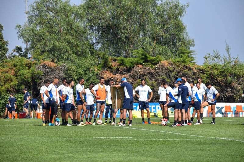 en su pretemporada en San Carlos de Apoquindo. Foto: Comunicaciones Cruzados.