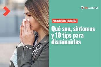 Alergias en invierno: Qué son, cuáles son sus síntomas y 10 tips para disminuirlas