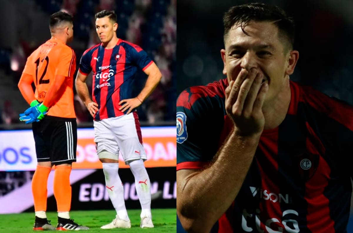 La burlesca celebración de Diego Churín en el clásico del fútbol paraguayo