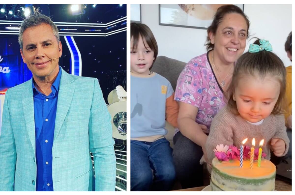 José Miguel Viñuela celebró bien celebrada a la Nené, su querida asesora del hogar, por su cumpleaños