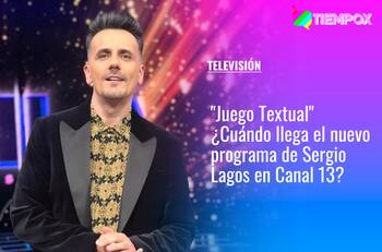 "Juego textual": Cuándo y a qué hora se estrena el nuevo programa de Sergio Lagos en Canal 13