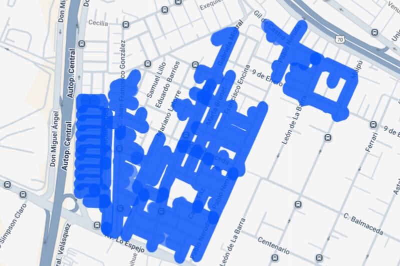 En dos sectores de la comuna la luz permanecerá cortada por ocho horas. Créditos: Enel.