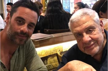 "¡En admirarte por la cresta!": El emotivo saludo de cumpleaños de Julio Jung Duvauchelle a su padre, Julio Jung