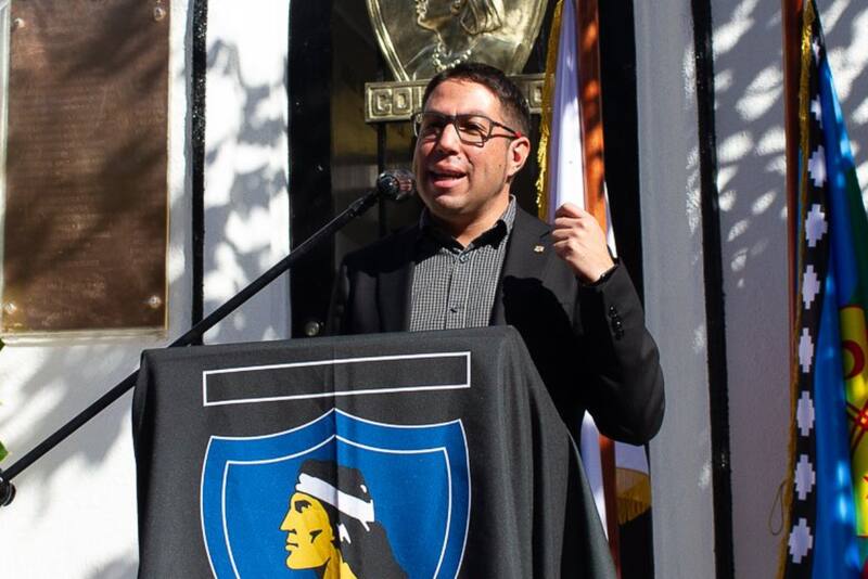 Matías Camacho, presidente del Club Social y Deportivo Colo Colo