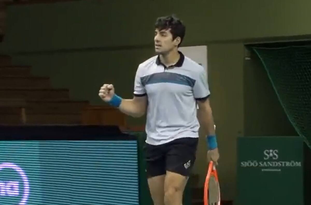 VIDEO | El espectacular punto de Cristian Garin para derrotar a Jason Kubler en el ATP 250 de Estocolmo