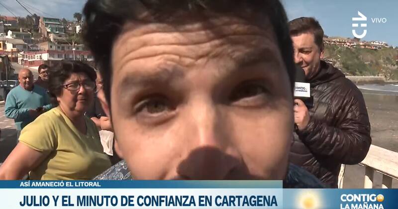 La furia del entrevistado de Julio César Rodríguez.