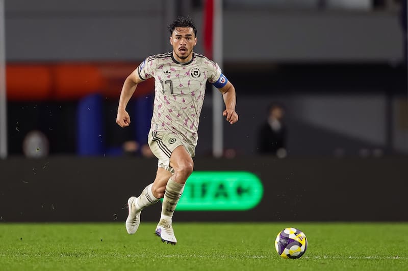Bajísima actuación ante Nueva Zelanda del capitán de la Selección Chilena. Foto: Agencia Aton.