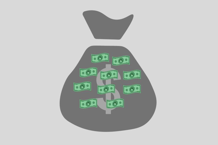¡Eran 10 los billetes en la bolsa!