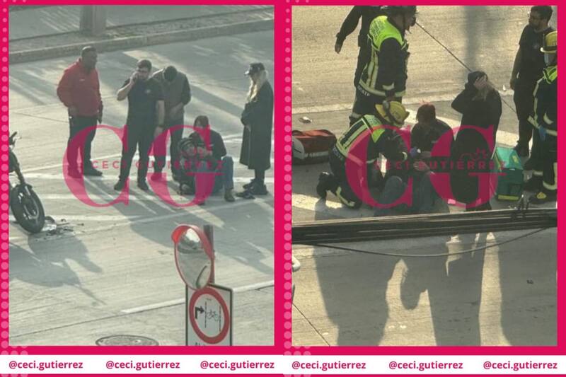 La periodista de espectáculos compartió imágenes del accidente de Coté López.