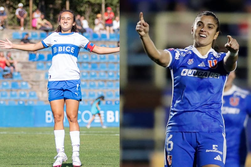 La UC y la U ponen al día el torneo este miércoles. Fotos: Campeonato Chileno.