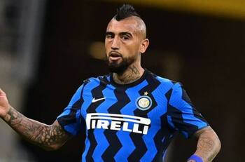 "Está totalmente fuera de condición": Arturo Vidal fue el más criticado por la prensa italiana