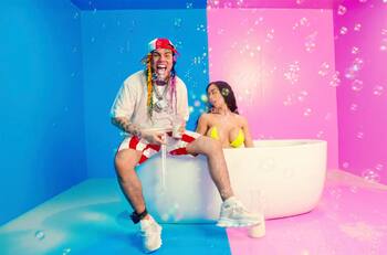 Tekashi 6ix9ine volvió a la polémica con tema en español y llamativo video