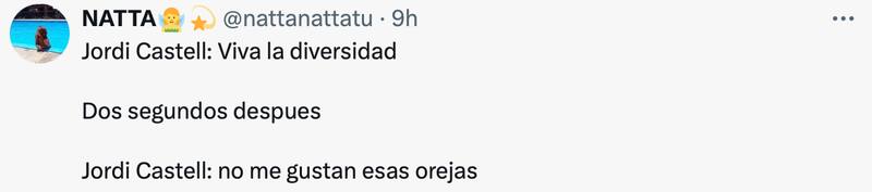 Jordi Castell se llenó de críticas.