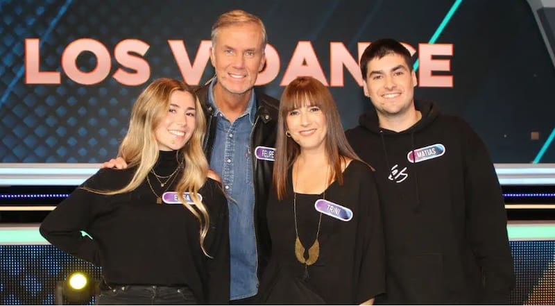 Felipe Vidal presentó a parte de su familia en televisión. Créditos: Canal 13