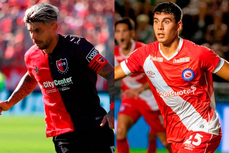 por la fecha 13 de la Liga Argentina. Foto: RRSS Newell's Old Boys y Argentinos Jrs.