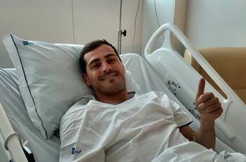 Primer mensaje de Iker Casillas tras el infarto: "Un susto grande, pero con las fuerzas intactas"
