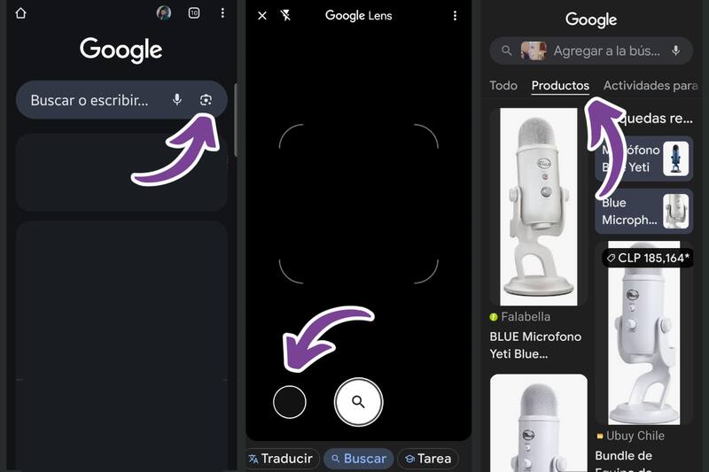 Estos pasos hay que seguir para buscar productos automáticamente.