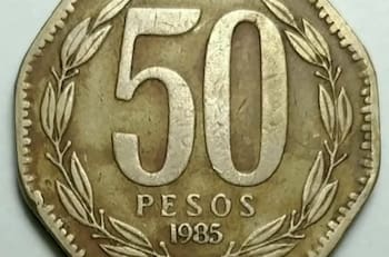 Numismática: Conoce cuatro monedas de 50 pesos chilenos que pueden costar entre $200 y $60.000