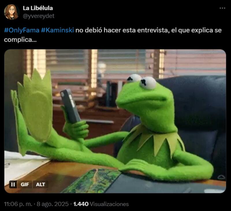 Los comentarios que más se repitieron por su entrevista en Only Fama.