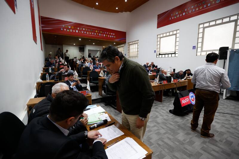 El Consejo de Presidentes de la ANFP aprobó las bases del Ascenso Femenino en la sesión del martes 23 de mayo. Foto: Comunicaciones / ANFP.