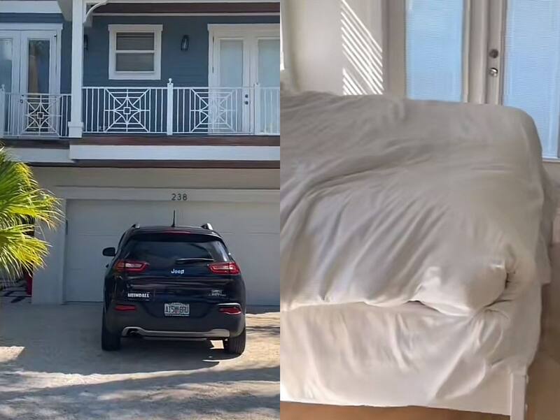 Esta es una de las propiedades que limpia el chileno viral de TikTok en Estados Unidos. Créditos: @hulk___22