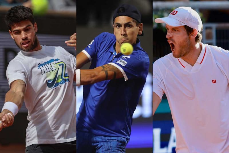 Jarry y Tabilo serán los chilenos representantes ante otras figuras del tenis.