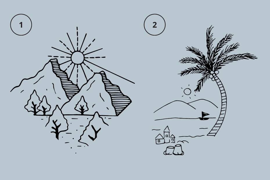 ¿Montaña o playa?