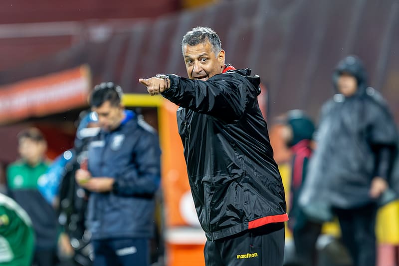 El entrenador de Unión Española decidió al arquero titular de los rojos. Foto: Felipe Escobedo/En Cancha