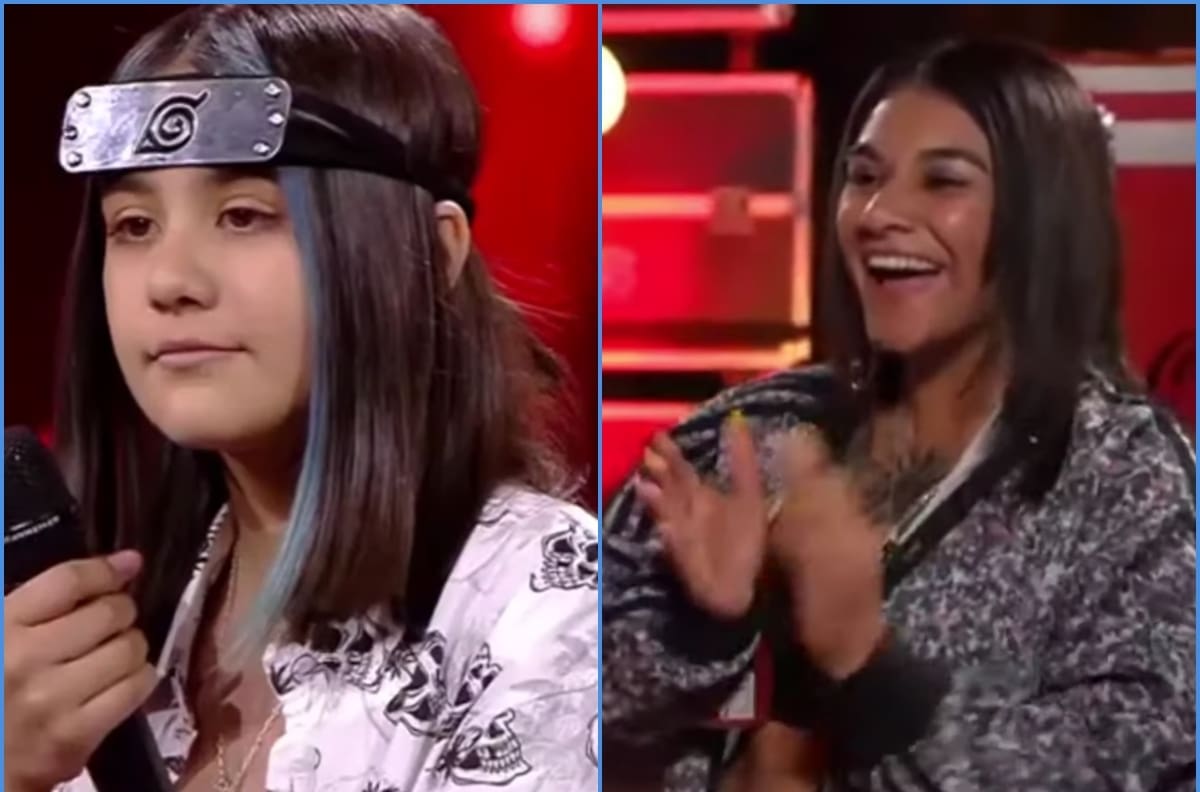 Hija de Flor de Rap, ex "MasterChef Celebrity", deslumbró al jurado de "Talento Rojo" con su voz