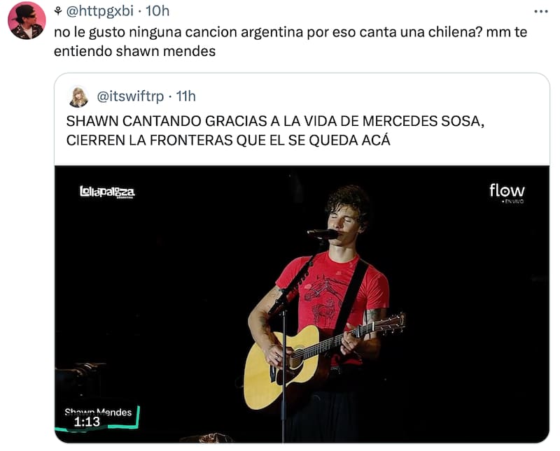 El cantate causó indignación.