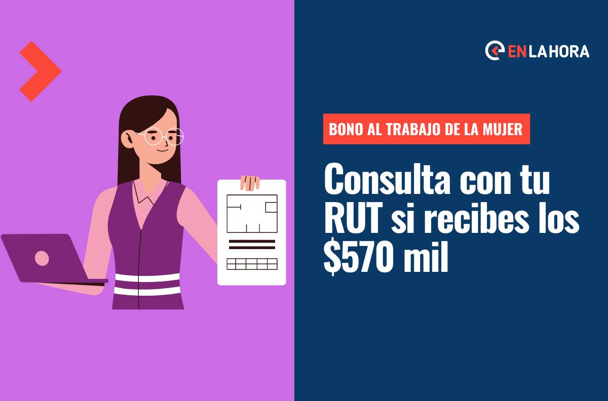 Bono al Trabajo de la Mujer: Revisa con tu RUT si te corresponde el pago de $570 mil de este beneficio